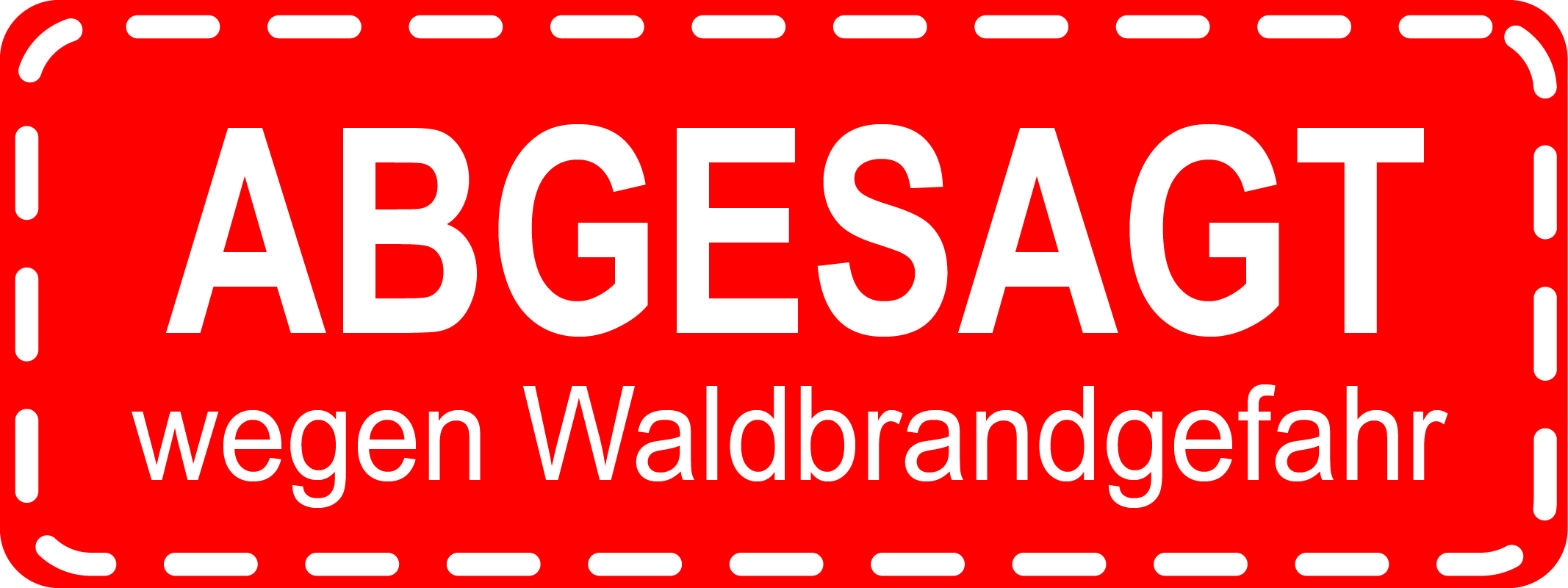 Abgesagt